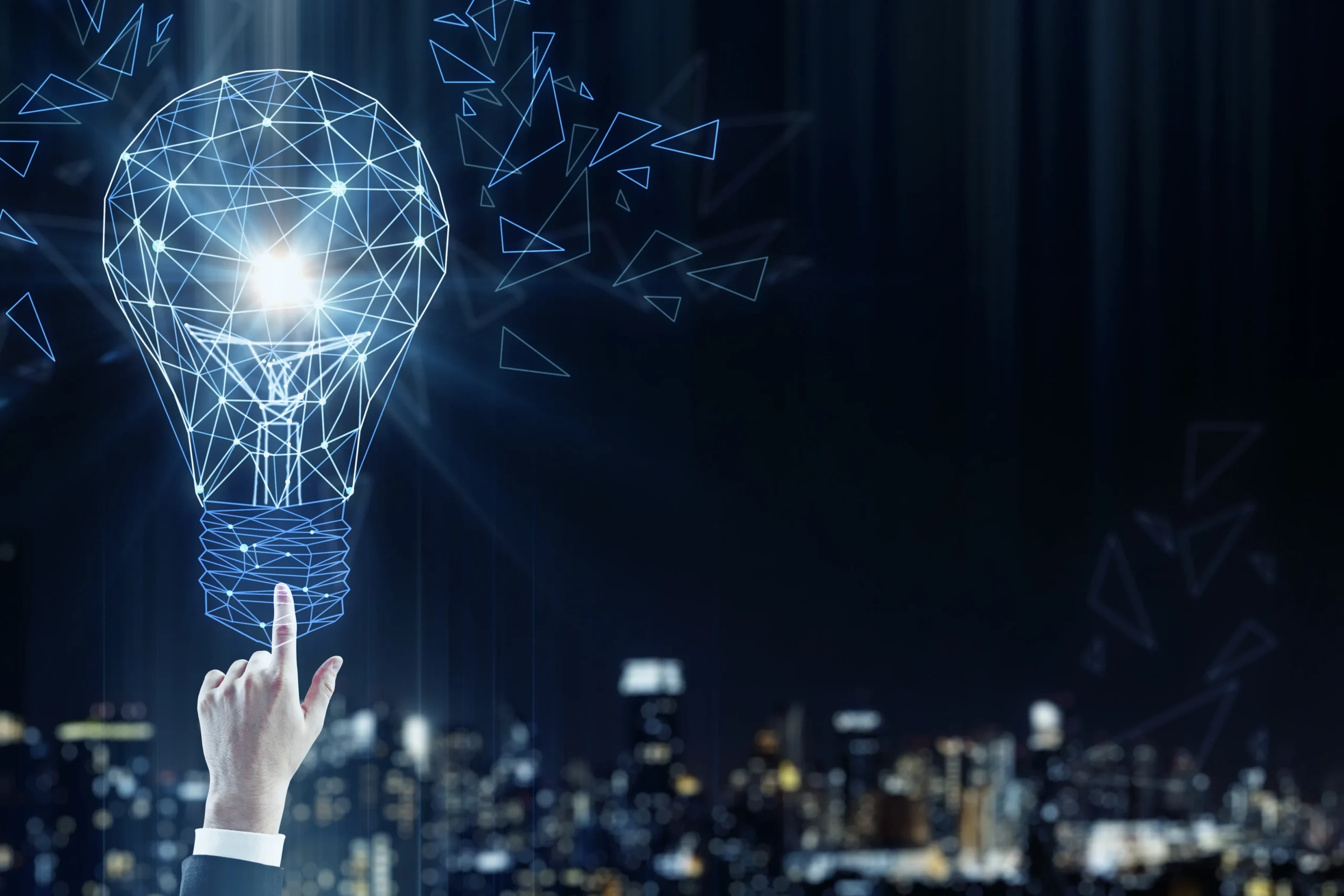 hand-pointing-at-glowing-polygonal-lamp-on-blurry-2025-10-15-07-42-07-utc